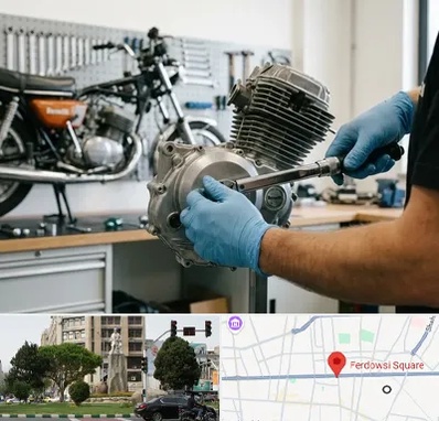 لوازم موتور بنلی در میدان فردوسی تهران