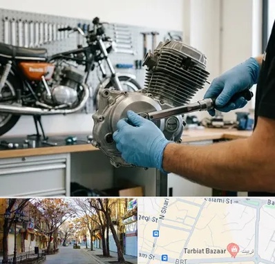 لوازم موتور بنلی در تربیت تبریز 