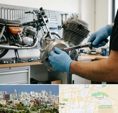 لوازم موتور بنلی در شرق تهران 