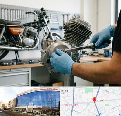 لوازم موتور بنلی در نصف راه تبریز 