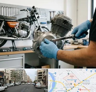 لوازم موتور بنلی در زیتون کارمندی اهواز 