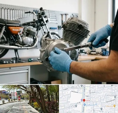 لوازم موتور بنلی در خیابان توحید اصفهان 