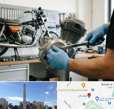 لوازم موتور بنلی در فلکه گاز شیراز