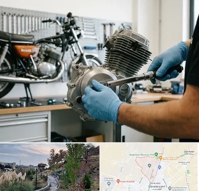 لوازم موتور بنلی در باغستان کرج 