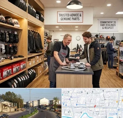 لوازم موتور کویر در ضیابری رشت