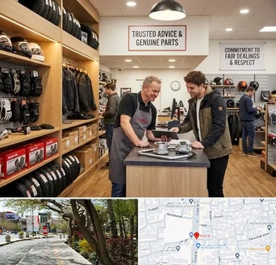 لوازم موتور کویر در خیابان توحید اصفهان 