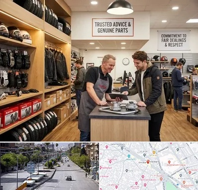 لوازم موتور کویر در خیابان زند شیراز 