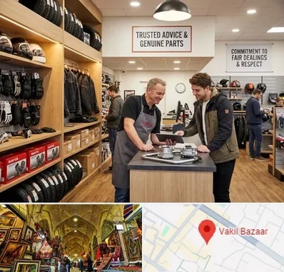 لوازم موتور کویر در بازار وکیل شیراز