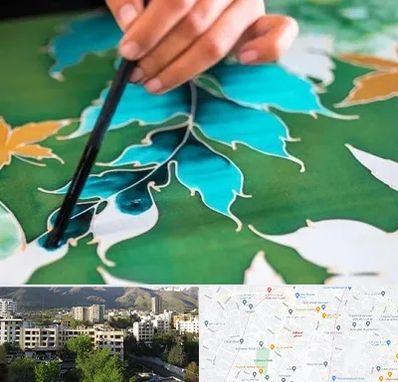 آموزشگاه چاپ باتیک در دیباجی