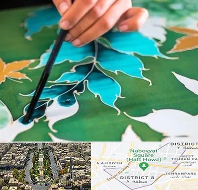 آموزشگاه چاپ باتیک در نارمک