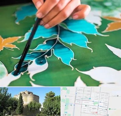 آموزشگاه چاپ باتیک در مرداویج اصفهان