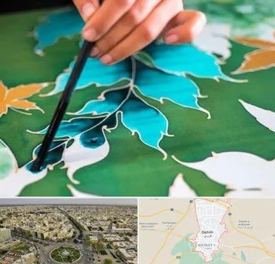 آموزشگاه چاپ باتیک در قزوین