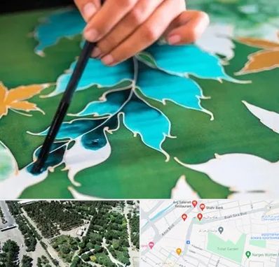 آموزشگاه چاپ باتیک در سالاریه قم