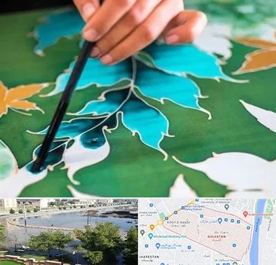 آموزشگاه چاپ باتیک در گلستان اهواز