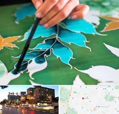 آموزشگاه چاپ باتیک در بلوار سجاد مشهد