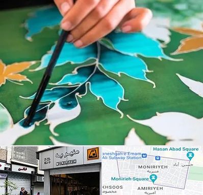 آموزشگاه چاپ باتیک در منیریه