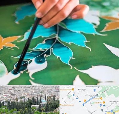 آموزشگاه چاپ باتیک در محلاتی شیراز