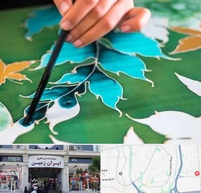 آموزشگاه چاپ باتیک در ایران زمین