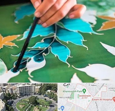 آموزشگاه چاپ باتیک در جهانشهر کرج