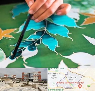 آموزشگاه چاپ باتیک در حکیمیه