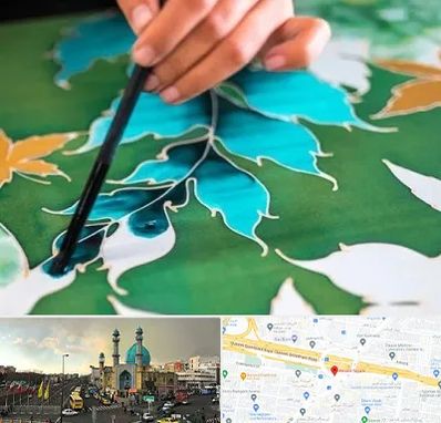 آموزشگاه چاپ باتیک در رسالت