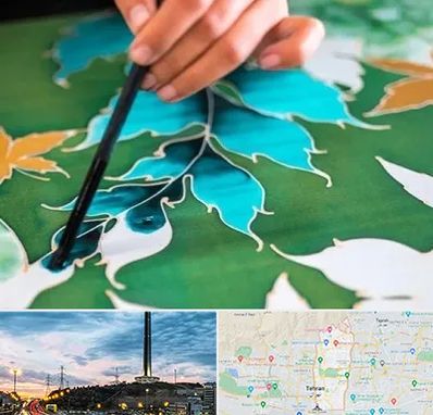 آموزشگاه چاپ باتیک در منطقه 2 تهران