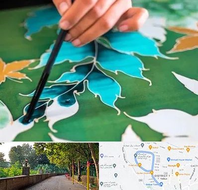 آموزشگاه چاپ باتیک در بلوار گیلان رشت