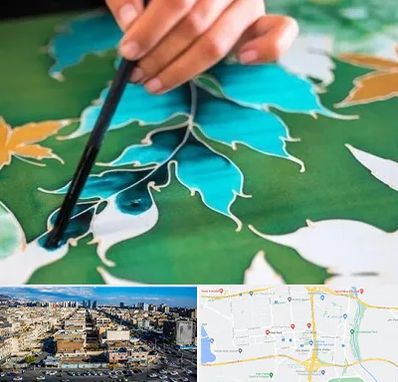 آموزشگاه چاپ باتیک در شهرک راه آهن