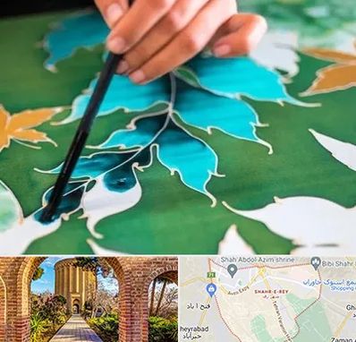 آموزشگاه چاپ باتیک در شهر ری