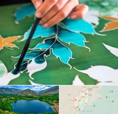 آموزشگاه چاپ باتیک در رودبار