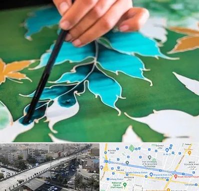 آموزشگاه چاپ باتیک در فرجام