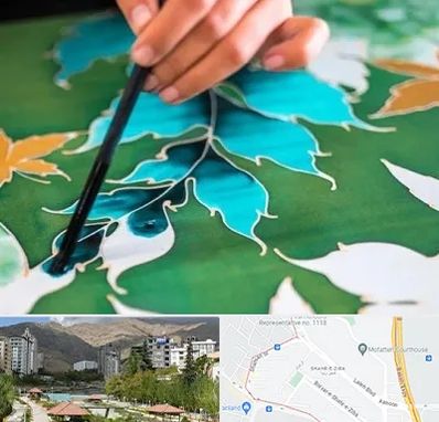 آموزشگاه چاپ باتیک در شهر زیبا