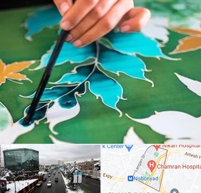 آموزشگاه چاپ باتیک در اقدسیه