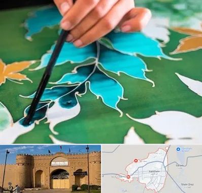 آموزشگاه چاپ باتیک در ایرانشهر