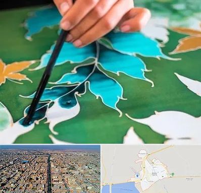 آموزشگاه چاپ باتیک در بندر ماهشهر