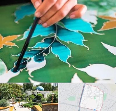 آموزشگاه چاپ باتیک در باغمیشه تبریز