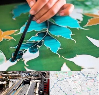 آموزشگاه چاپ باتیک در ستارخان شیراز