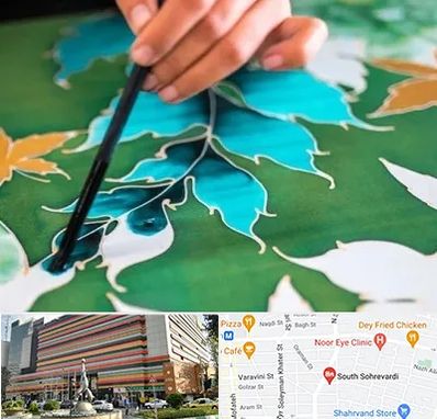 آموزشگاه چاپ باتیک در سهروردی