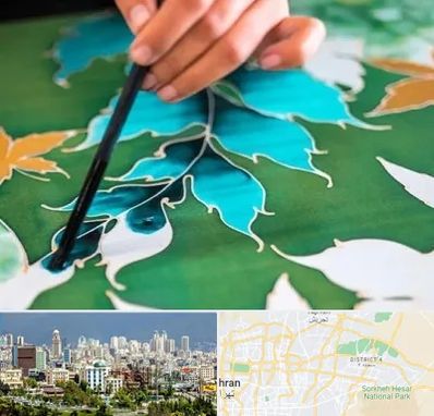 آموزشگاه چاپ باتیک در شرق تهران 