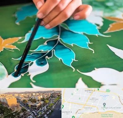 آموزشگاه چاپ باتیک در تهرانپارس 