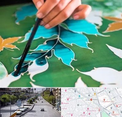 آموزشگاه چاپ باتیک در خیابان زند شیراز