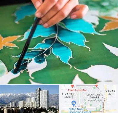 آموزشگاه چاپ باتیک در شهرک غرب 