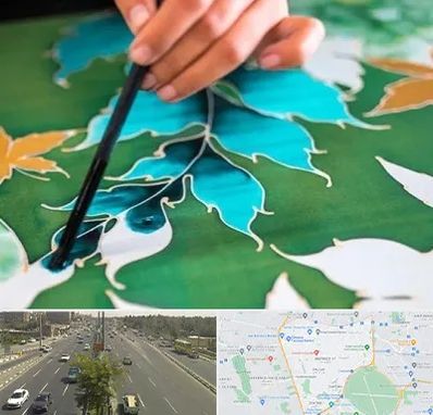 آموزشگاه چاپ باتیک در منطقه 17 تهران