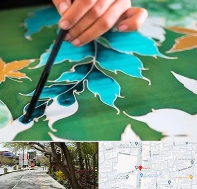 آموزشگاه چاپ باتیک در خیابان توحید اصفهان