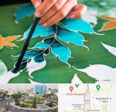 آموزشگاه چاپ باتیک در ونک 