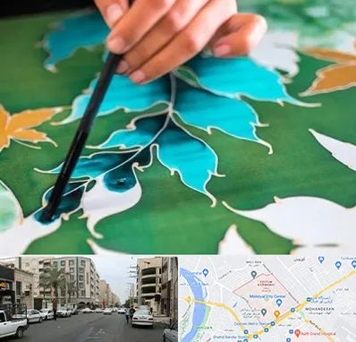 آموزشگاه چاپ باتیک در زیتون کارمندی اهواز