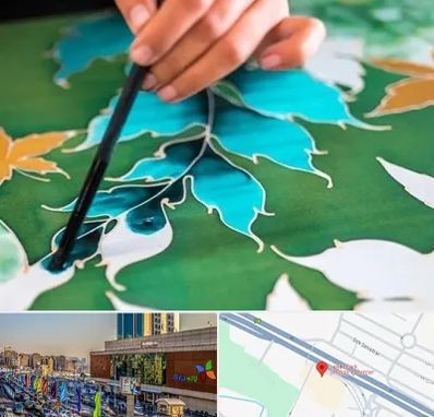 آموزشگاه چاپ باتیک در لاله پارک تبریز