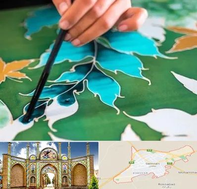 آموزشگاه چاپ باتیک در سمنان