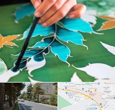 آموزشگاه چاپ باتیک در مهرویلا کرج