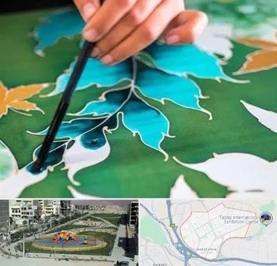 آموزشگاه چاپ باتیک در مرزداران تبریز